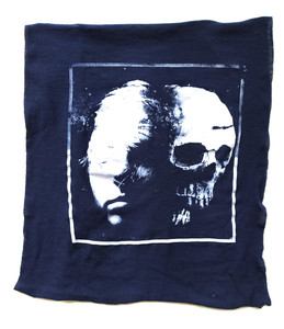 She Past Away - Skull Test Print Backpatch