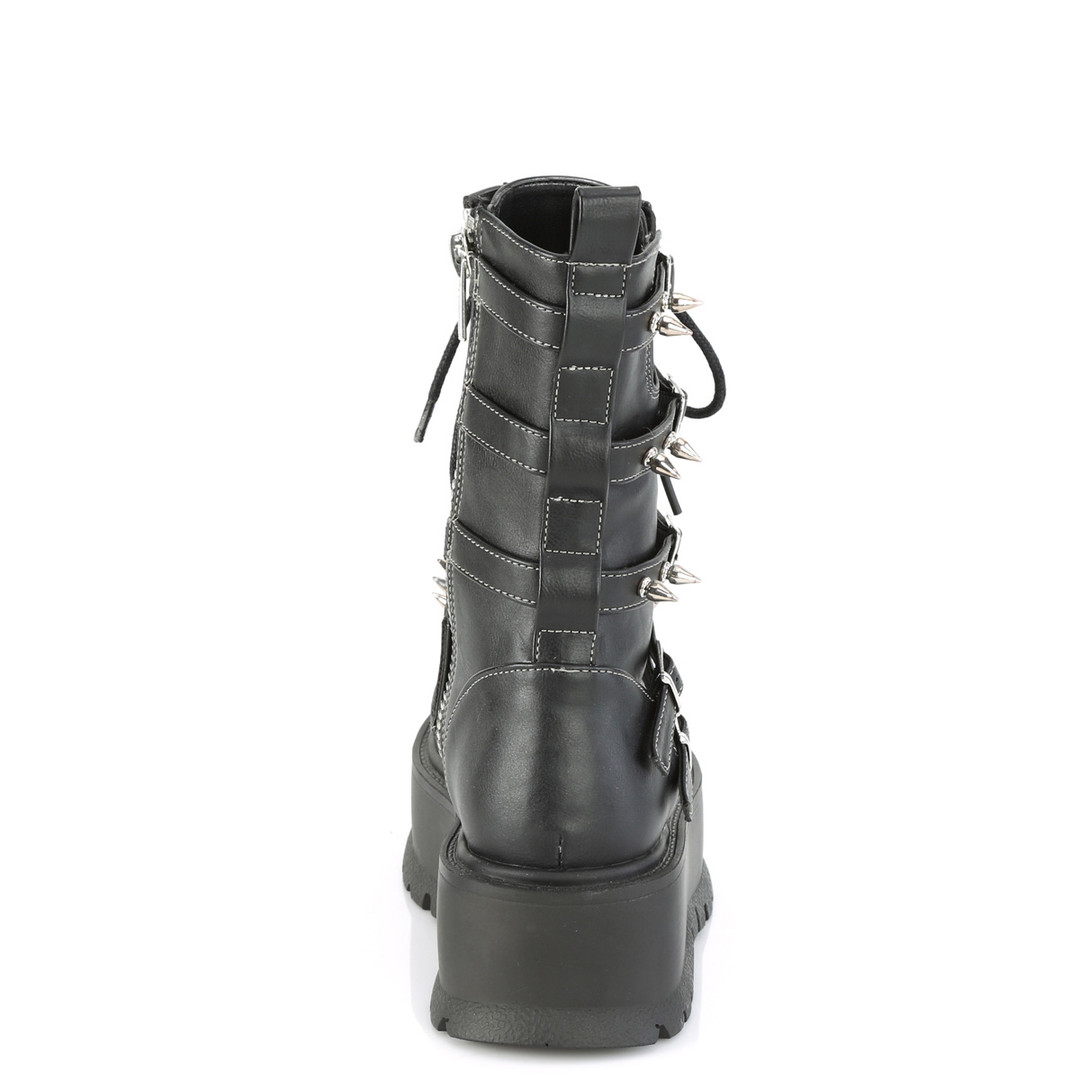 【即購入可能】theredthread S snake laceup to NEW IN BOX, SCHUTZ Silver Lace up Heyde Nappa Leather Heeled