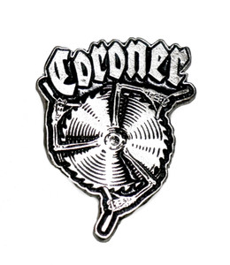 Coroner - Blades  2" Metal Badge