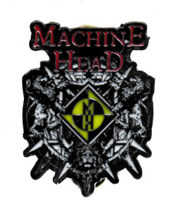 Machine Head 2" Logo Metal Badge