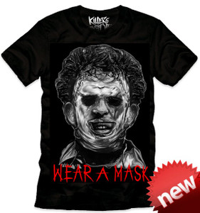 Texas Chainsaw Massacre - LeatherFace Wear A Mask T-Shirt