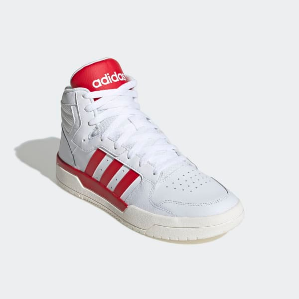 ADIDAS - Entrap Mid Retro Basketball Sneakers - Nuclear Waste