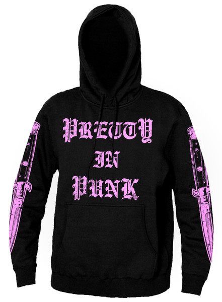 Pretty In Punk - Hooded Sweatshirt - Nuclear Waste