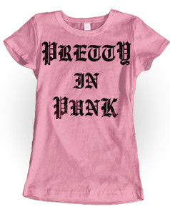 Pretty In Punk Girls T-Shirt