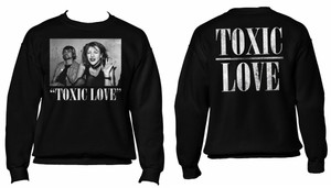 Kurt Cobain & Courtney Love - Toxic Love Crewneck Sweatshirt