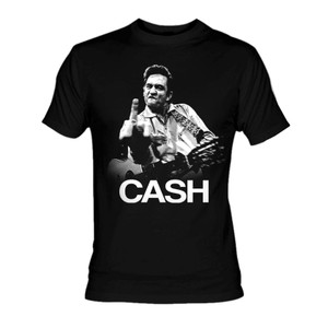 Johnny Cash Finger Up T-Shirt