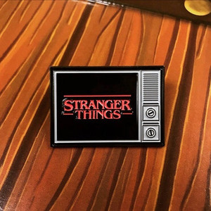 Stranger Things Tv Metal Pin