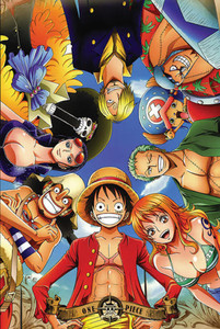One Piece - Circle 24x36" Poster