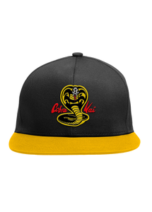 Cobra Kai Logo - Yellow Baseball Cap 