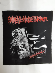 Extreme Noise - Terror Phonophobia Test Print Backpatch