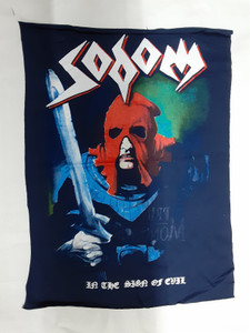 Sodom - In The Sign Of Evil Blue Test Backpatch