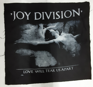 Joy Division - Love Will Tear Us Apart Test Print Backpatch