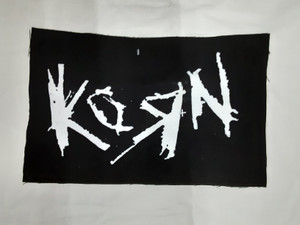 Korn - Logo Test Print Backpatch