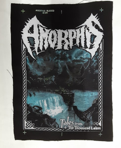 Amorphis - Tales From The Thousand Lakes Test Print Backpatch