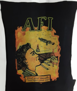 A.F.I. - Shut Your Mouth Test Backpatch