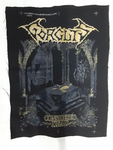 Gorguts - Considered Dead Test Print Backpatch