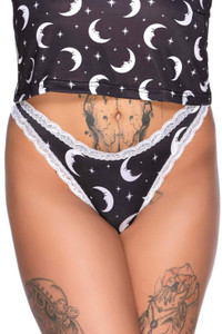 Mystic Moon Print Panty