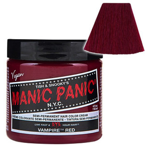 Vampire Red 4OZ High Voltage Classic Cream Formula Hair Color