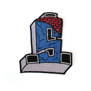 Dogtown Suicidal Cross Logo 3.5" Embroidered Patch