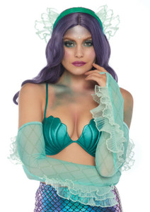 Seafoam Mermaid Halloween Costume Set