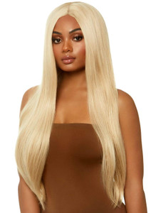 Blonde 33" Long Straight Wig