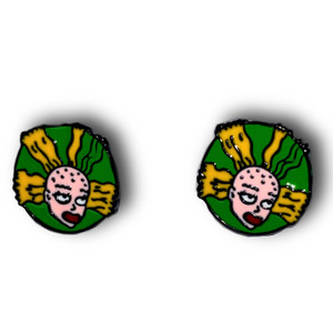 Rugrats Cynthia Enamel Earrings