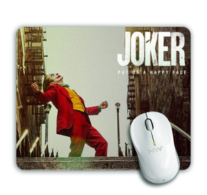 Joker  - Put On a Happy Face 9x7" Mousepad