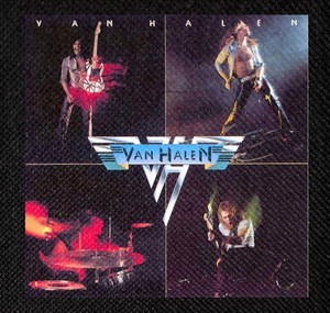 Van Halen - 1978 Album 4x4" Color Patch