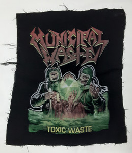 Municipal Waste Toxic Waste Test Backpatch