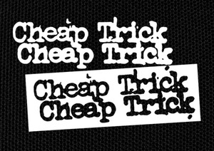 Cheap Trick Logo 5x3.5" Printed Patch