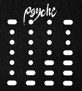 Psyche Brave New Waves 4x4 Printed Patch