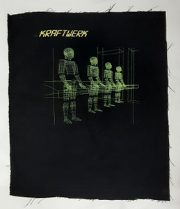 Kraftwerk - Robots Test Print Backpatch