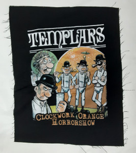 The Templars - Clockwork Orange Test Print Backpatch