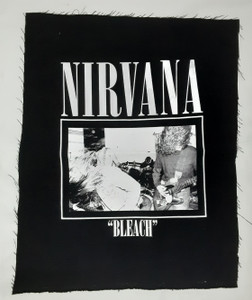 Nirvana - Bleach Test Print Backpatch