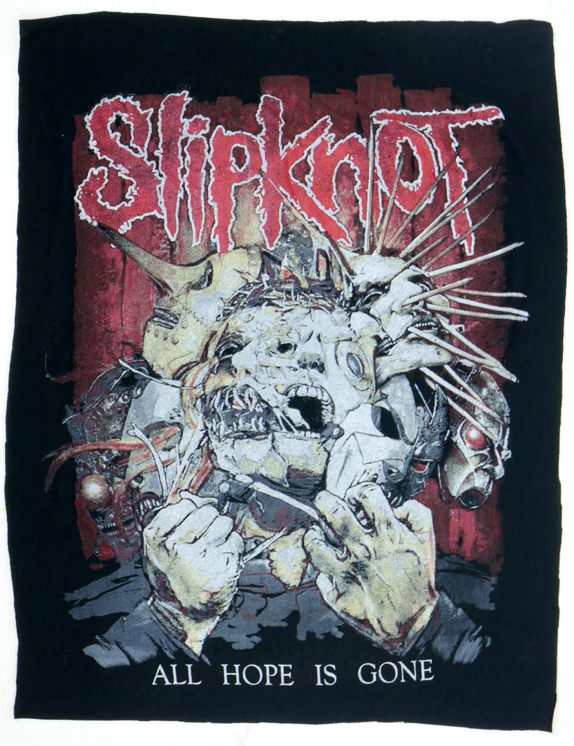 Slipknot - All Hope is Gone Test Print Backpatch - Nuclear Waste