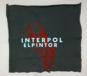 Interpol - El Pintor Test Print Backpatch