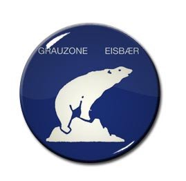 Grauzone - Eisbaer 1" Pin