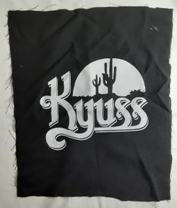 Kyuss White Logo - Test Backpatch