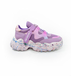 Marshmallow Pink Platform Sneakers