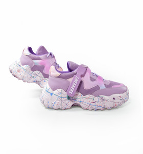 Marshmallow - Pink Platform Sneakers