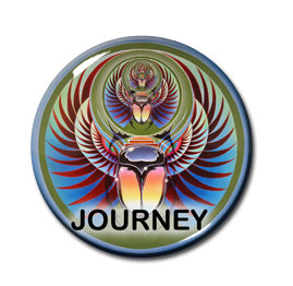 Journey - Captured 1.5" Pin