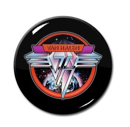 Van Halen - Space Logo 1.5" Pin