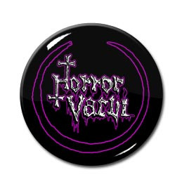 Horror Vacui - Purple Logo 1.5" Pin