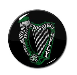 Flogging Molly - Harp 1.5" Pin