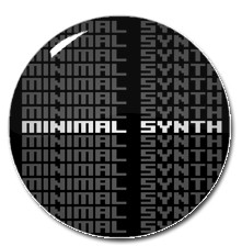 Minimal Synth - Multilogo 1.5" Pin