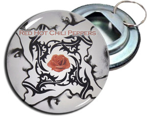 Red Hot Chili Peppers - Blood, Sugar, Sex, Magic 2.25" Metal Bottle Opener Keychain