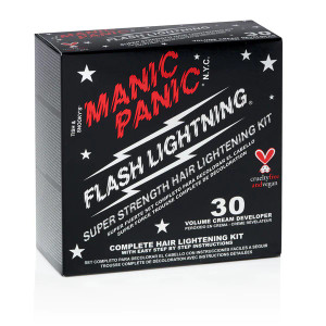 Flash Lightning Bleach Kit 30 Vol Cream Developer