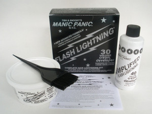 Manic Panic Flash Lightning Bleach Kit 30 Punk Rock Goth Metal