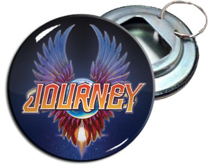 Journey - Evolution 2.25" Metal Bottle Opener Keychain