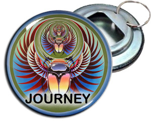 Journey - Captured 2.25" Metal Bottle Opener Keychain